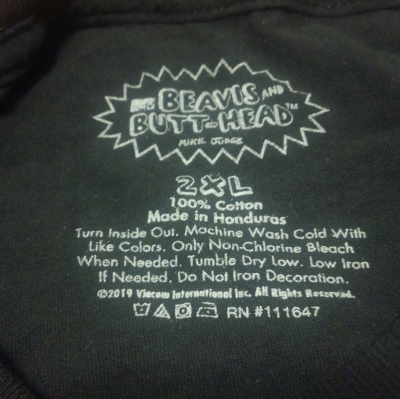 Beavis and Butt-Head MTV ๐ต ๐บ Shirt XXL 2XL funny stuff Comedy Mike Judge ๐ฅ - Picture 3 of 7